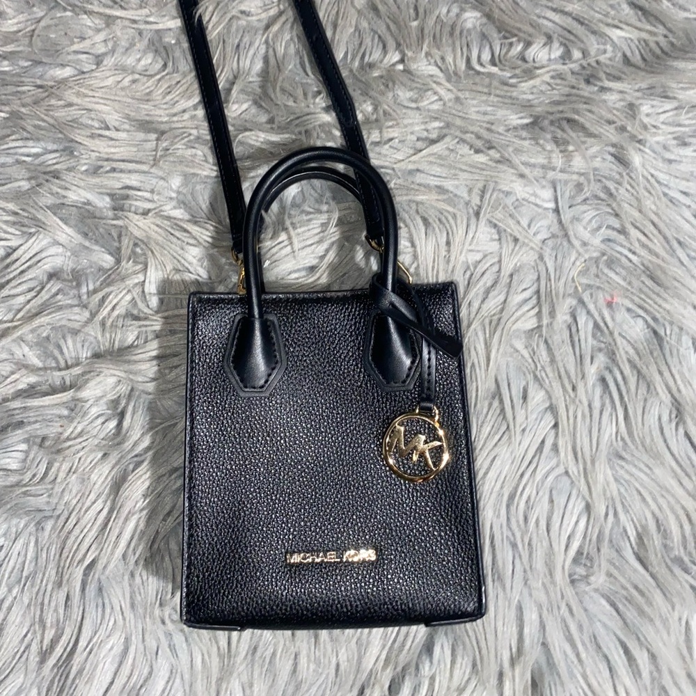 Michael Kors Mercer extra-small pebbled crossbody bag